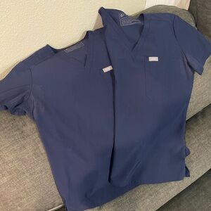 Figs Scrub tops, XS, Navy